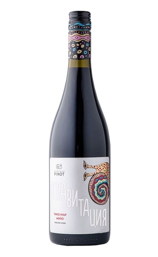 фото вино Chateau Pinot Gravitatsiya Pinot Noir-Merlot 2019 0,75 л