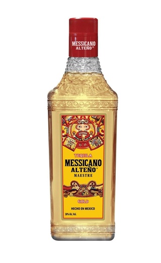 фото текила Messicano Alteno Gold 0,7 л