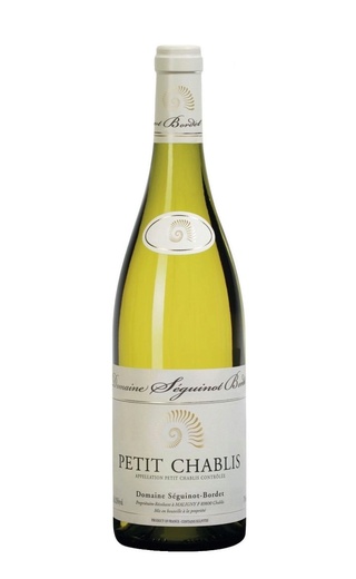 фото вино Domaine Seguinot-Bordet Petit Chablis 2017 0,375 л