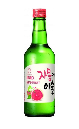 фото водка Jinro Grapefruit 0,36 л