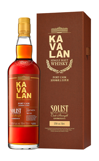 фото виски Kavalan Solist Port Cask Single Cask Strength 0,7 л