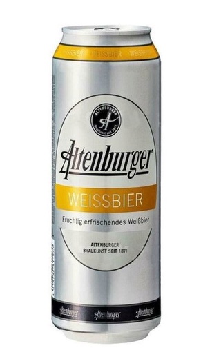 фото пиво Altenburger Weissbier 24 шт. 0,5 л