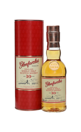 фото виски Glenfarclas Aged 10 Years Old 0,2 л