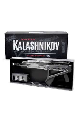 фото водка Kalashnikov AK Box 0,65 л