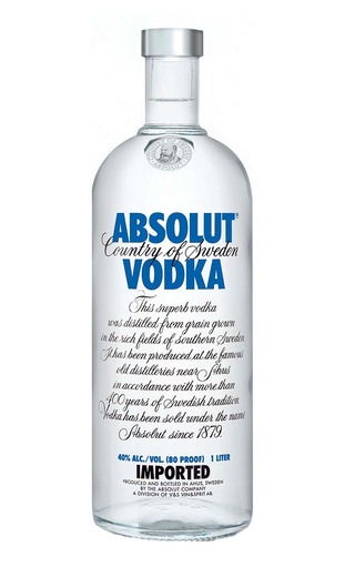 фото водка Absolut 1 л