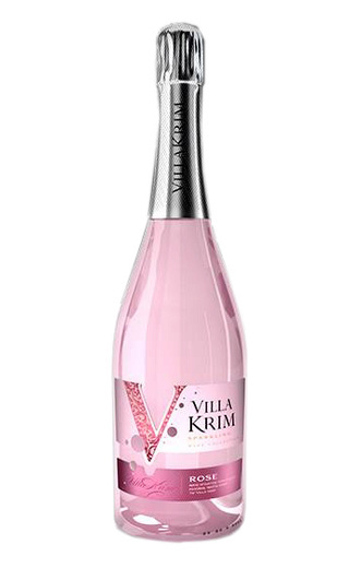 фото игристое вино Villa Krim Rose 0,75 л