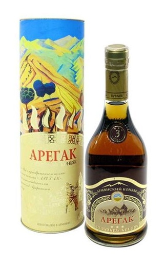 фото коньяк Aregak 3 Years 0,5 л