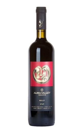 фото вино Alma Valley Merlot Reserve 2014 1,5 л