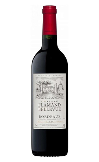 фото вино Chateau Flamand Bellevue Rouge Bordeaux 2018 0,75 л