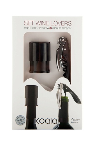 фото другие Wine Set Koala Wine Lovers Black