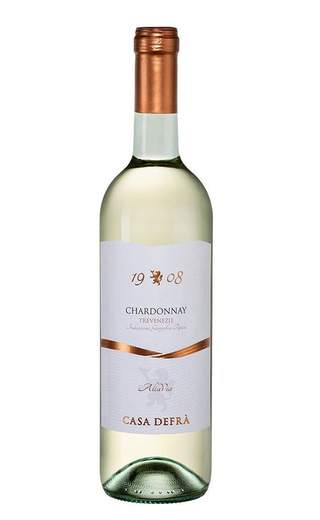 фото вино Casa Defra Chardonnay 2020 0,75 л