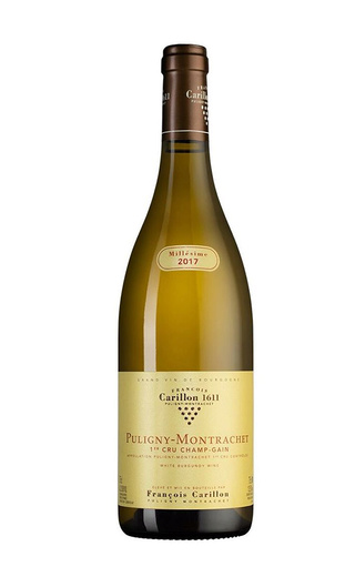 фото вино Francois Carillon Puligny-Montrachet Premier Cru Champ Gain 2017 0,75 л