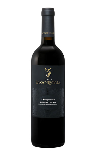 фото вино Tenuta Sassoregale Sangiovese Maremma Toscana 2019 0,75 л