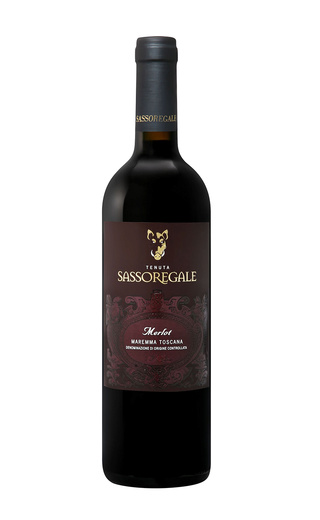 фото вино Tenuta Sassoregale Merlot Maremma Toscana 2017 0,75 л