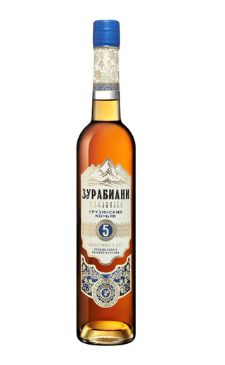 фото коньяк Zurabiani 5 Years Old 0,5 л