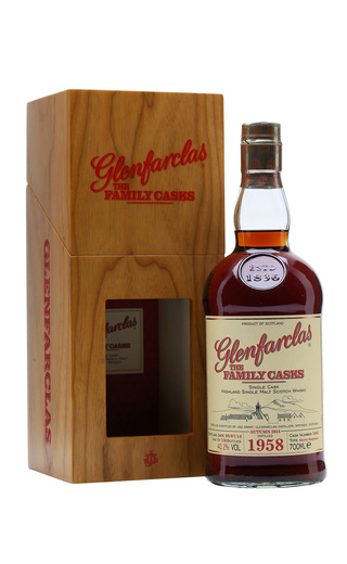 фото виски Glenfarclas 1958 Family Casks No. 2065 0,7 л