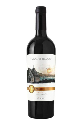 фото вино Piccini Origines Italicae Primitivo 2018 0,75 л