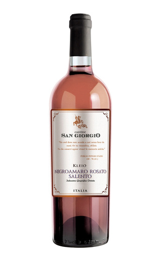 фото вино Cantine San Giorgio Kleio Negroamaro Rosato Salento 0,75 л