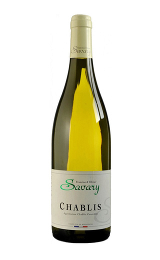 фото вино Savary Chablis 2019 0,75 л