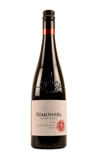 фото вино Simonsig Cabernet Sauvignon Shiraz 2019 0,75 л