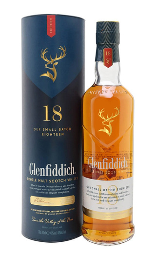 фото виски Glenfiddich 18 Years Old 0,75 л