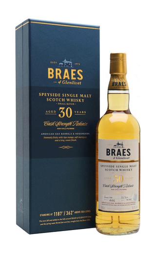 фото виски Braes Of Glenlivet 30 Years Old 0,7 л