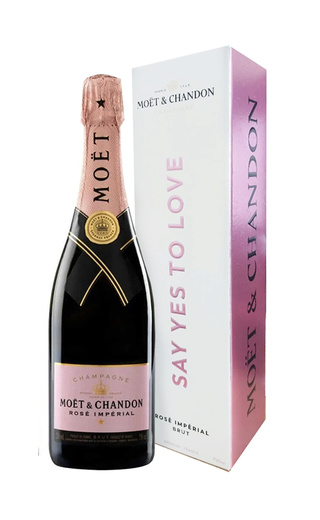 фото шампанское Moet & Chandon Rose Imperial Love 0,75 л