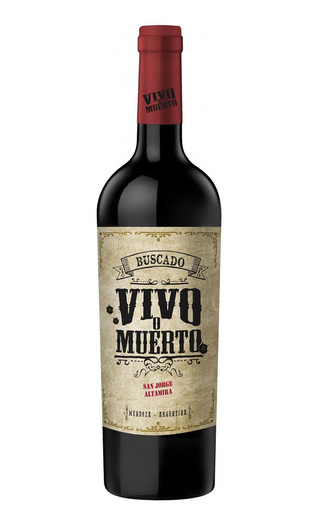 фото вино Buscado Vivo o Muerto San Jorge Paraje Altamira 2018 0,75 л