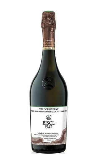 фото игристое вино Bisol Molera Valdobbiadene Prosecco Superiore 2020 0,75 л