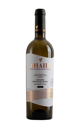 фото вино Anapa Chardonnay Pinot Blanc Bianca 0,75 л