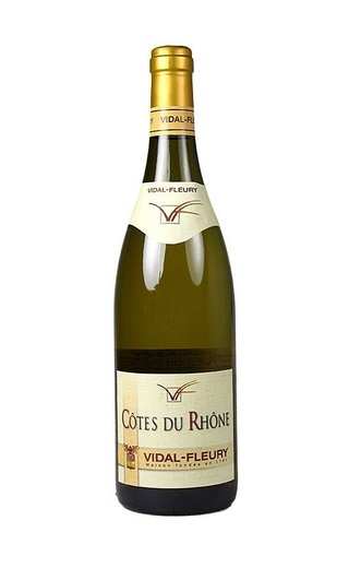 фото вино Vidal Fleury Cotes du Rhone Blanc 2017 0,75 л