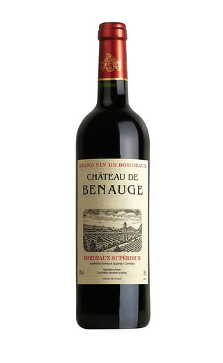 фото вино Chateau de Benauge Bordeaux Superieur 0,75 л