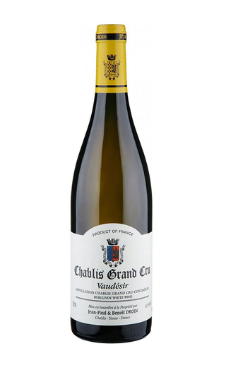 фото вино Domaine Jean-Paul et Benoit Droin Vaudesir Chablis Grand Cru 2020 0,75 л