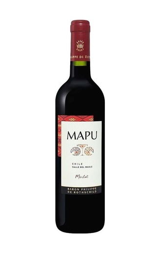 фото вино Mapu Merlot 2021 0,75 л