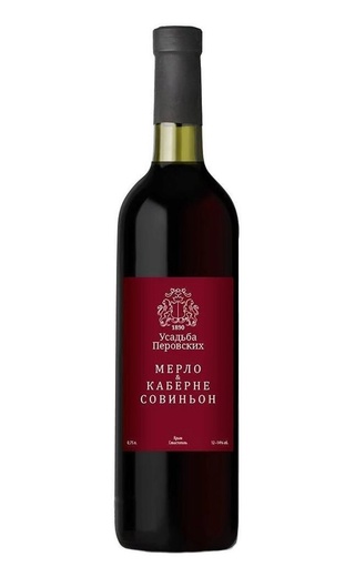 фото вино Perovsky Winery Merlot Cabernet Sauvignon 2021 0,75 л