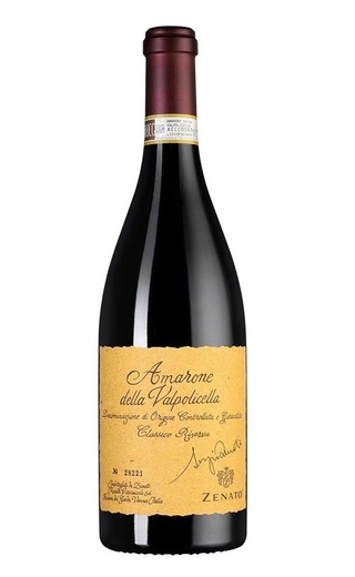 фото вино Zenato Amarone della Valpolicella Classico Riserva 2016 0,75 л