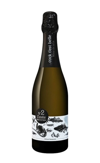 фото игристое вино Cock T’est Belle Blanc de Noir Cuvee №2 0,75 л