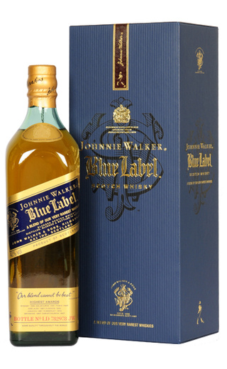 фото виски Johnnie Walker Blue Label Deep Blue Pack 0,75 л