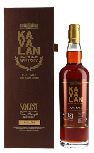 фото виски Kavalan Solist Port Cask Single Cask Strength 56.3% 0,7 л