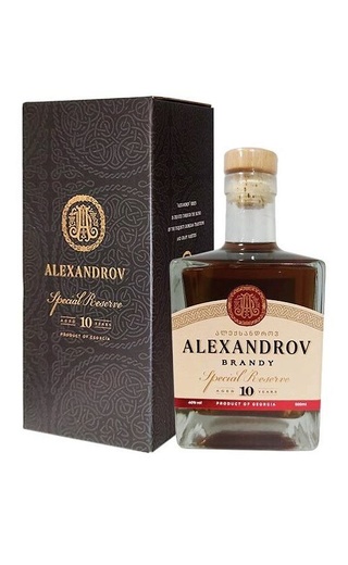 фото коньяк Alexandrov Special Reserve 10 Years Old 0,5 л