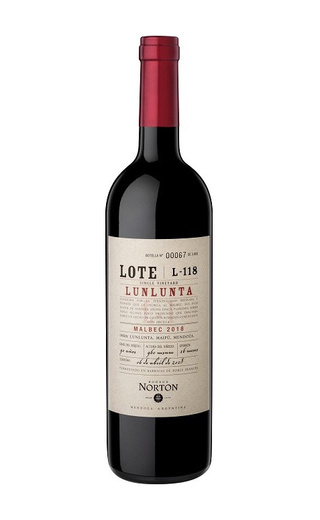 фото вино Bodega Norton Lote Lunlunta L-118 2018 0,75 л