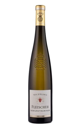 фото вино Fleischer Alsace Gewurztraminer Semi Sweet 2021 0,75 л