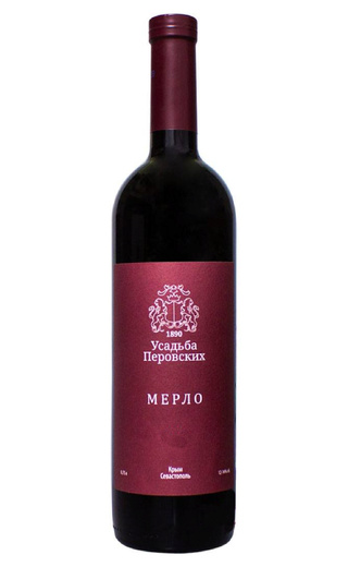 фото вино Usadba Perovskih Winery Merlot Limited Reserve 2014 0,75 л