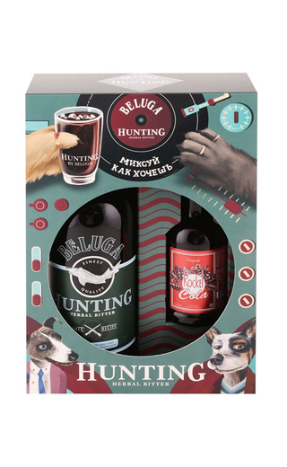 фото Beluga Hunting Herbal gift box with a coke 0,7 л