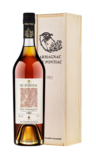 фото арманьяк De Pontiac Vintage 1982 Bas Armagnac 0,7 л