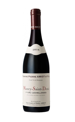 фото вино Domaine Pierre Amiot et Fils Morey-Saint-Denis Premier Cru Les Millandes 2016 0,75 л