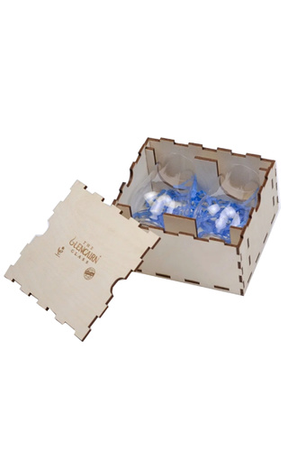фото Glencairn Whisky 2 шт wooden gift box 0,19 л