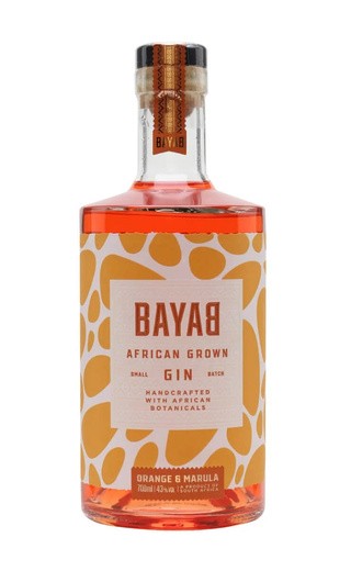 фото джин Bayab Orange and Marula Gin 0,7 л