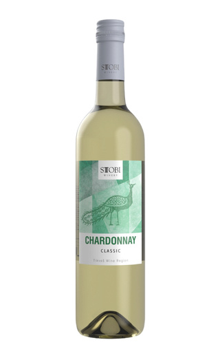 фото вино Stobi Classic Chardonnay 0,75 л