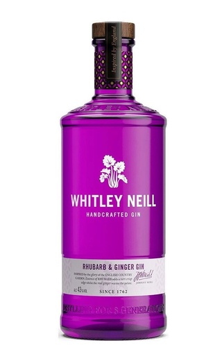 фото джин Whitley Neill Rhubarb Ginger 0,2 л